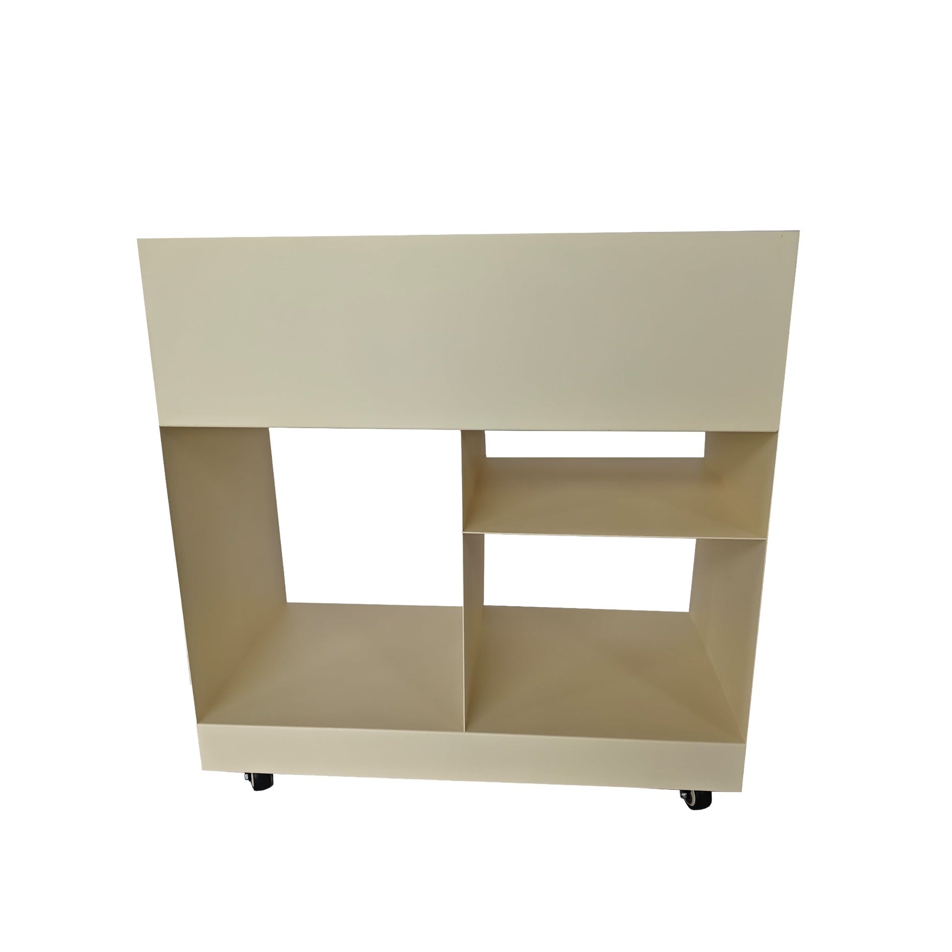 60cm Side Table - Ivory White