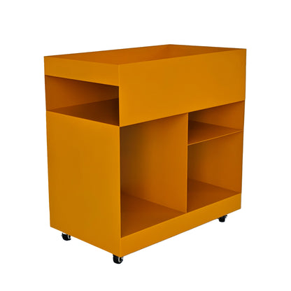 60cm Side Table - Sandy Mustard