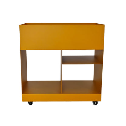 60cm Side Table - Sandy Mustard