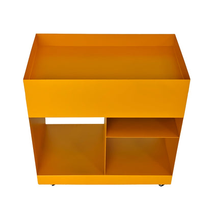 60cm Side Table - Sandy Mustard