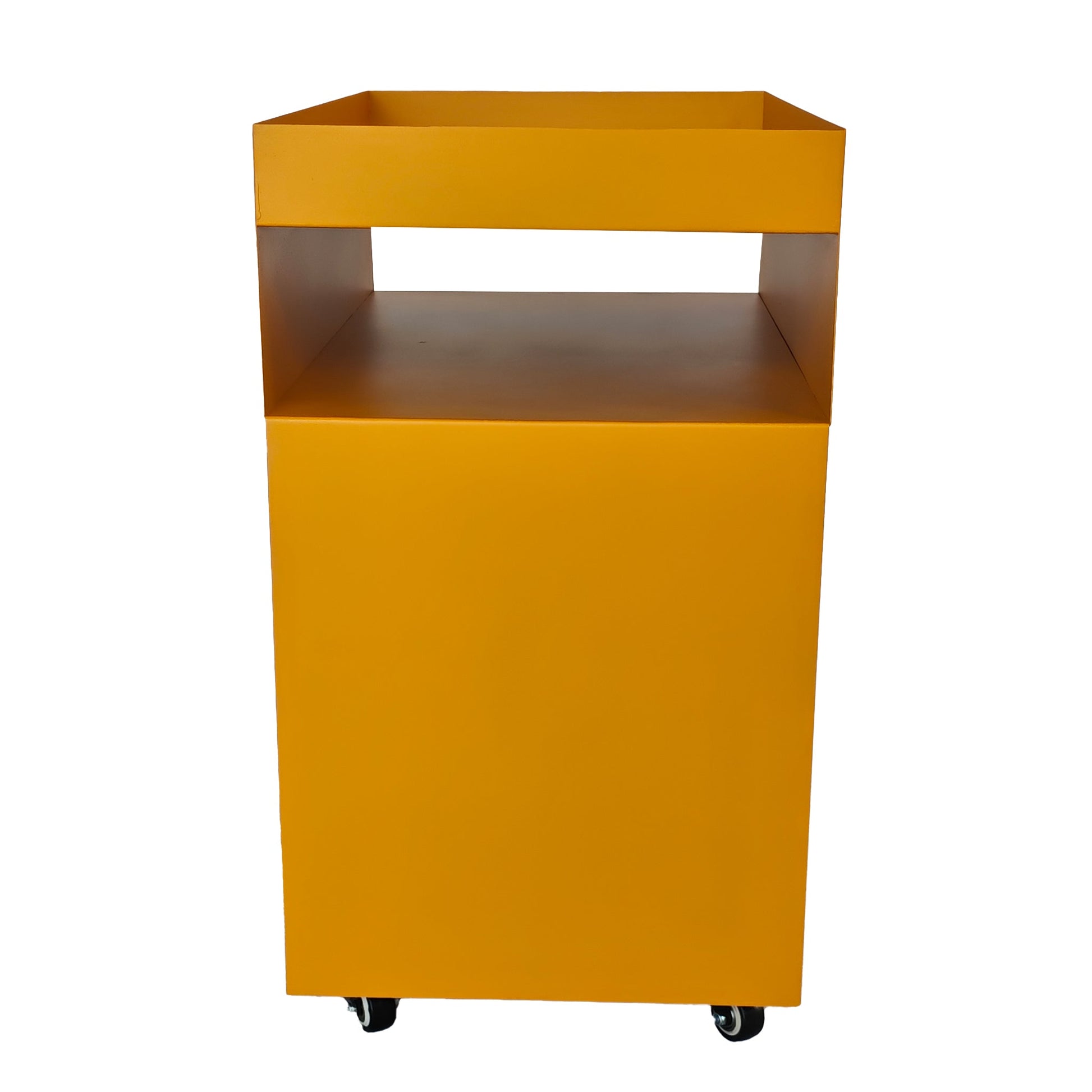 60cm Side Table - Sandy Mustard
