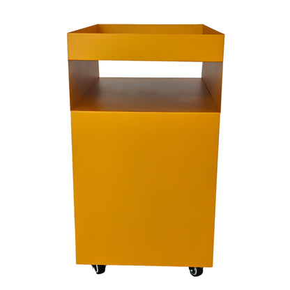 60cm Side Table - Sandy Mustard