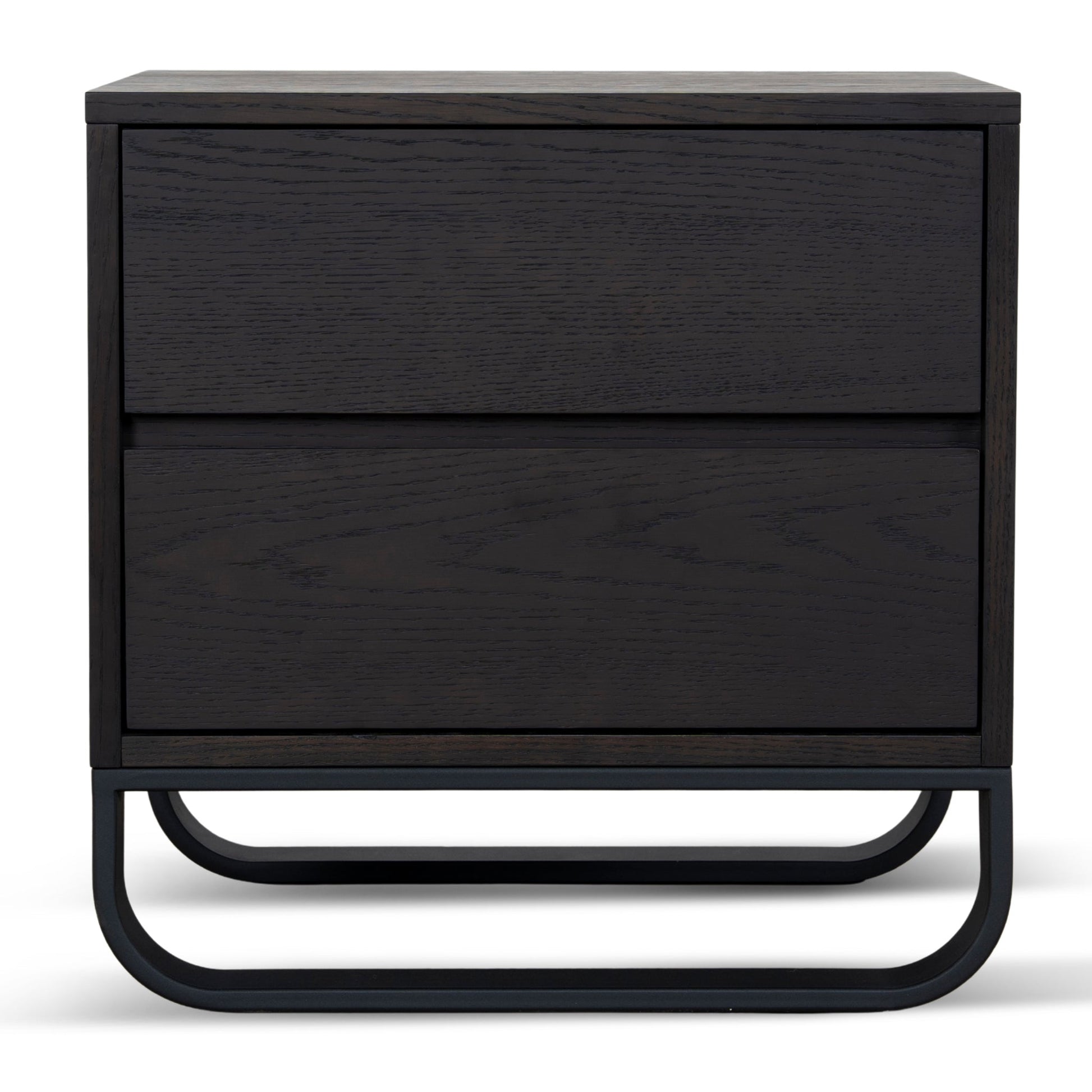 55cm Bedside Table - Dark Walnut