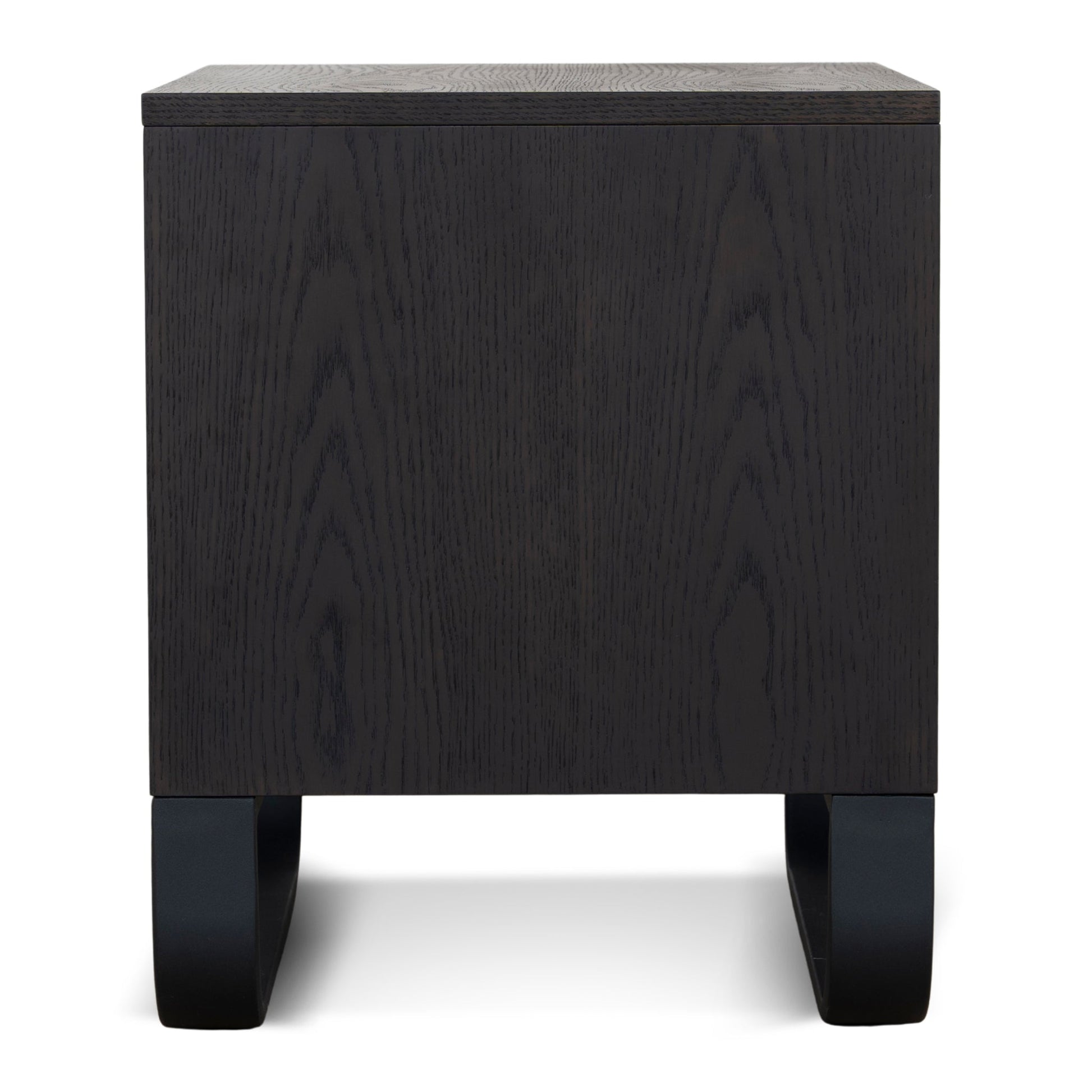 55cm Bedside Table - Dark Walnut