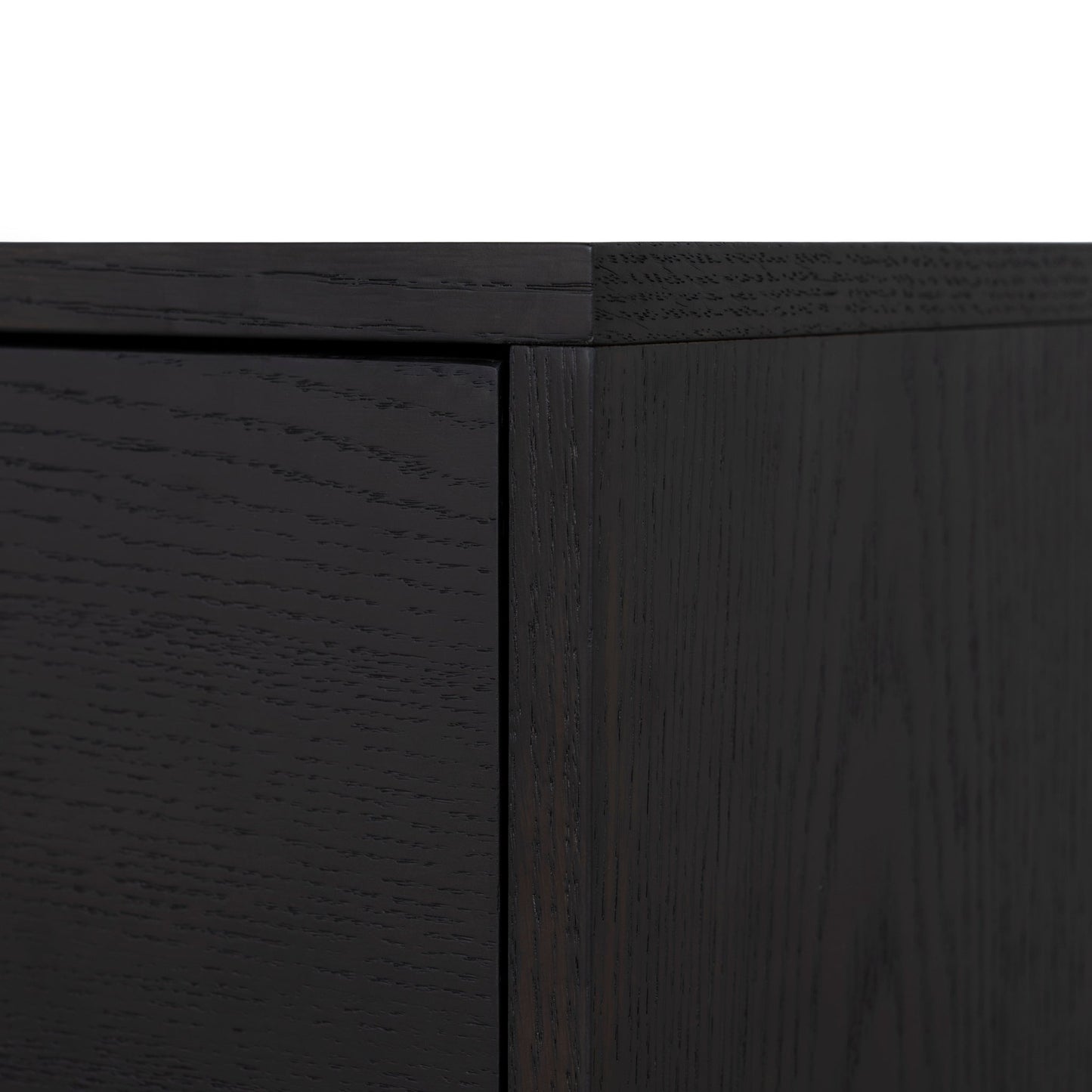 55cm Bedside Table - Dark Walnut