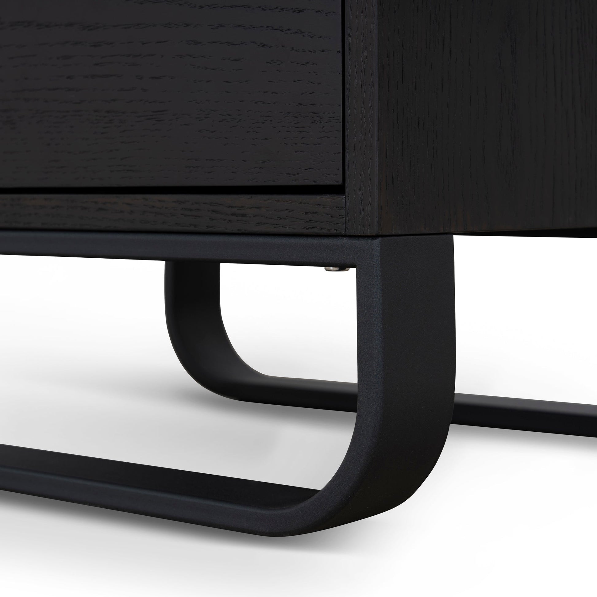 55cm Bedside Table - Dark Walnut