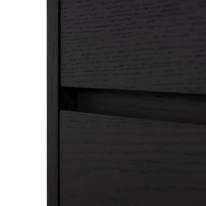 55cm Bedside Table - Dark Walnut