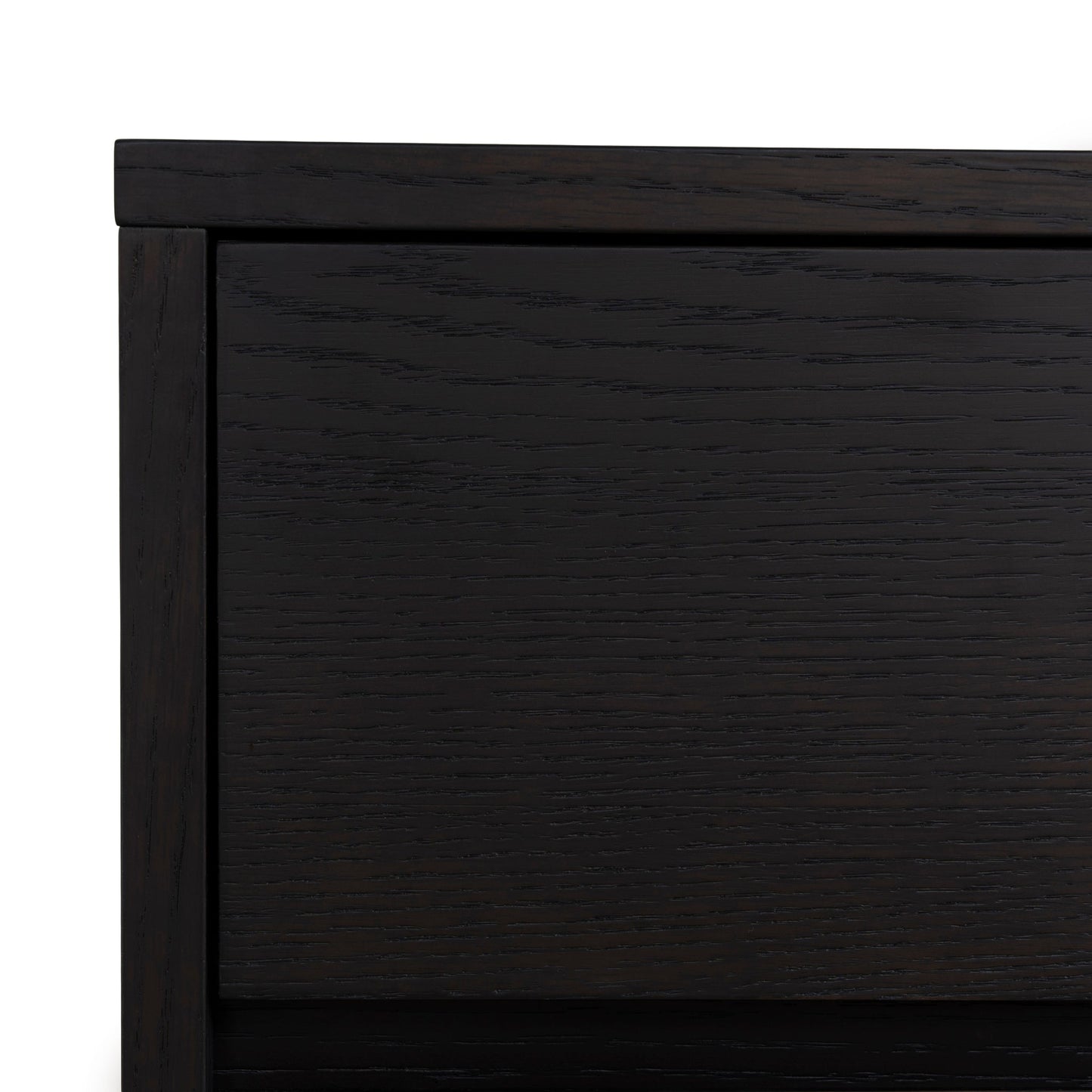 55cm Bedside Table - Dark Walnut