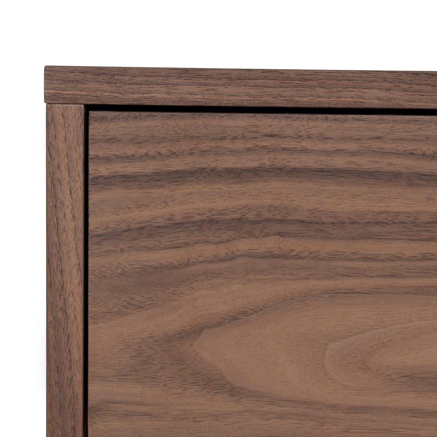 55cm Bedside Table - Walnut
