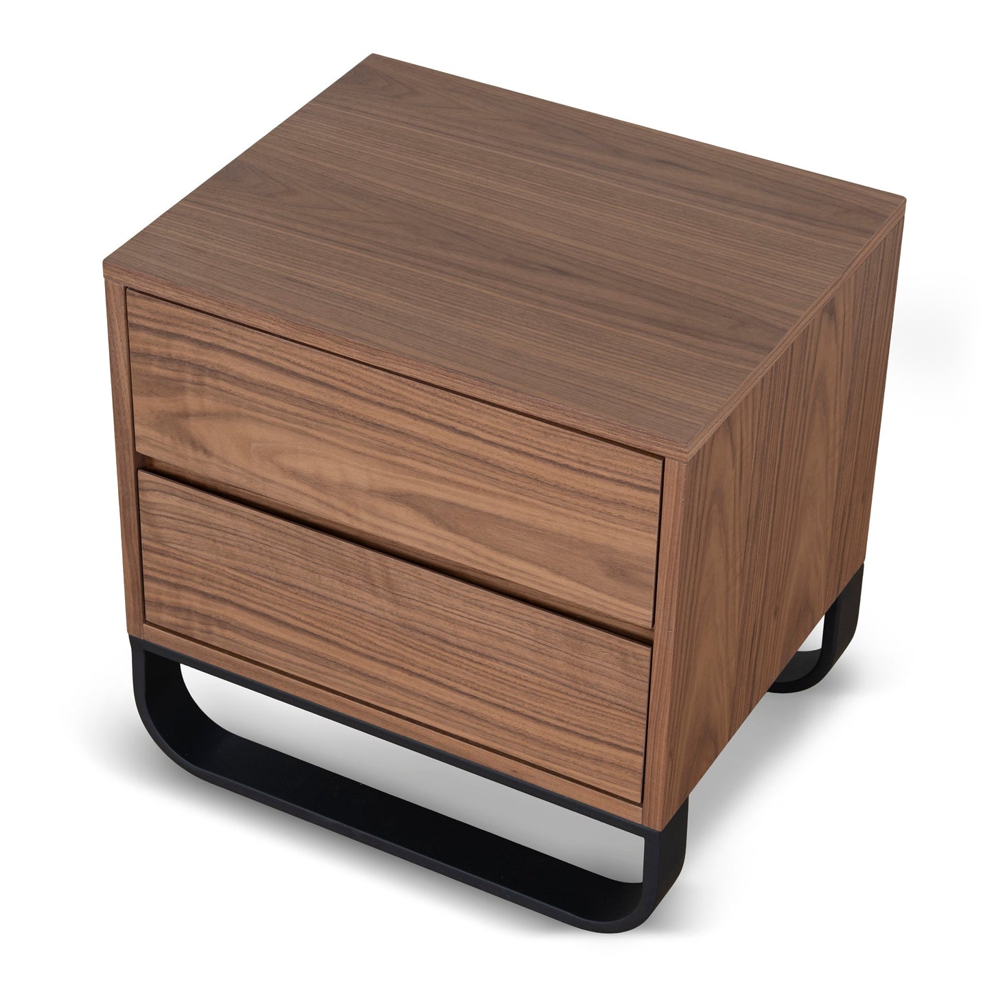 55cm Bedside Table - Walnut