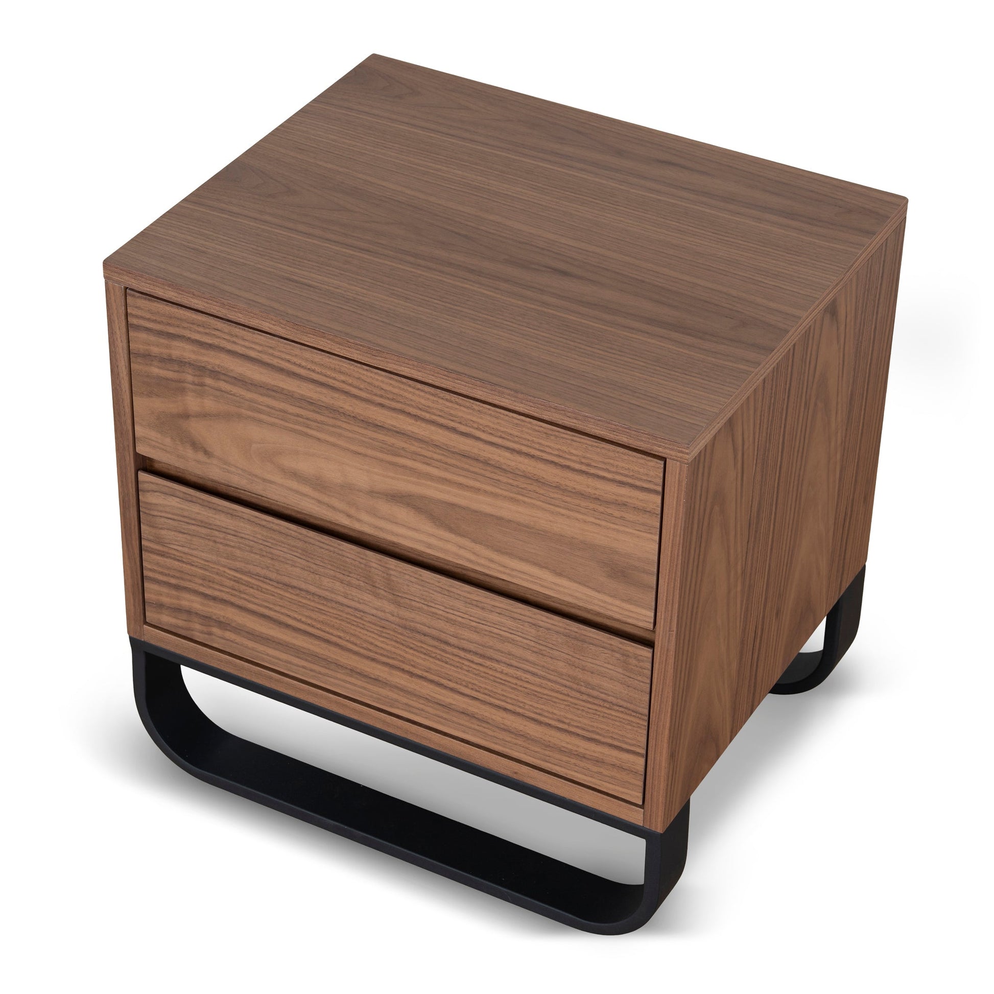 55cm Bedside Table - Walnut