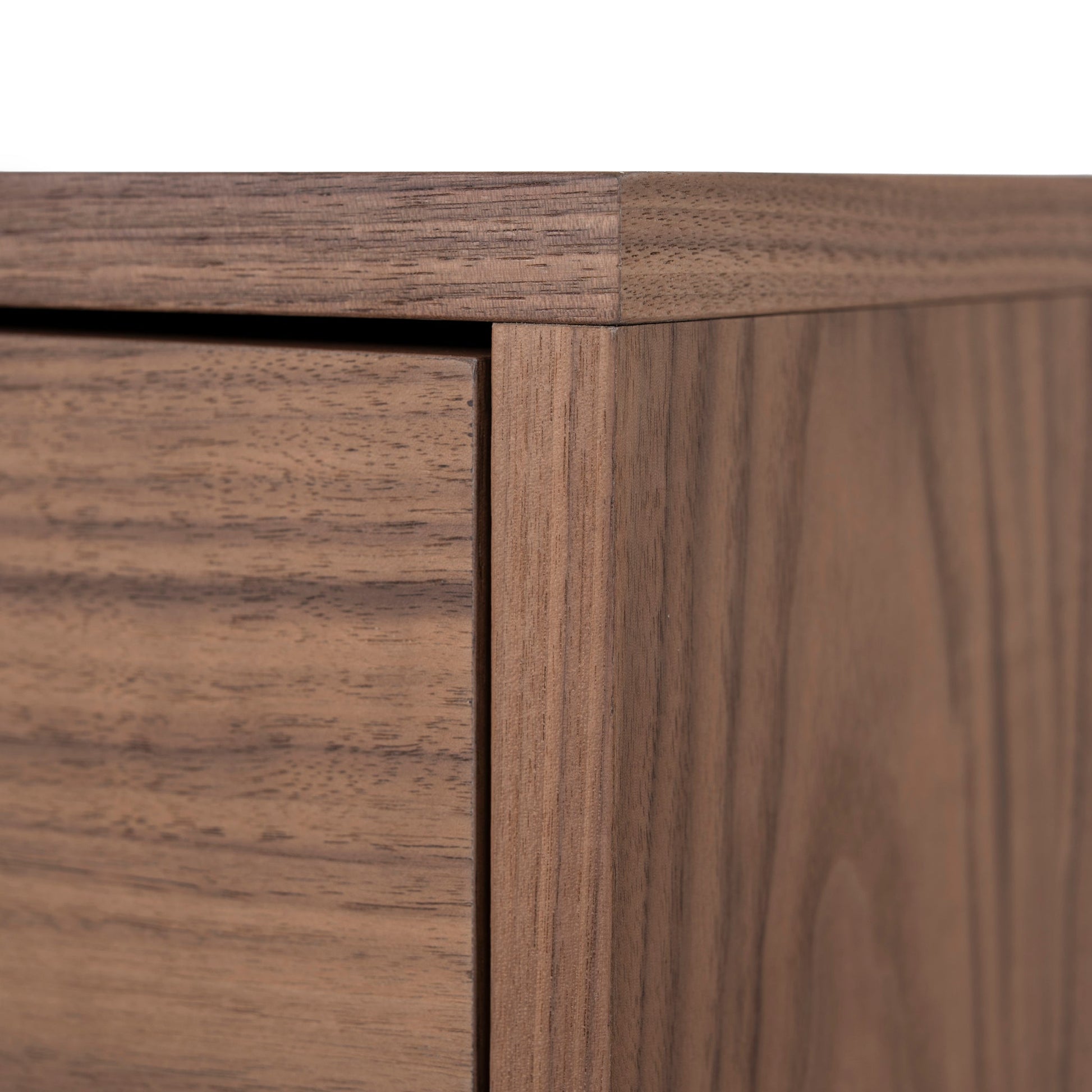 55cm Bedside Table - Walnut