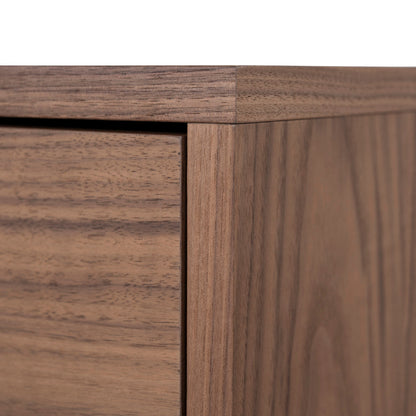 55cm Bedside Table - Walnut