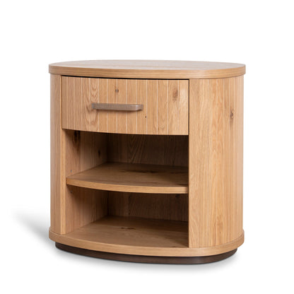 Bedside Table - Knotty Oak