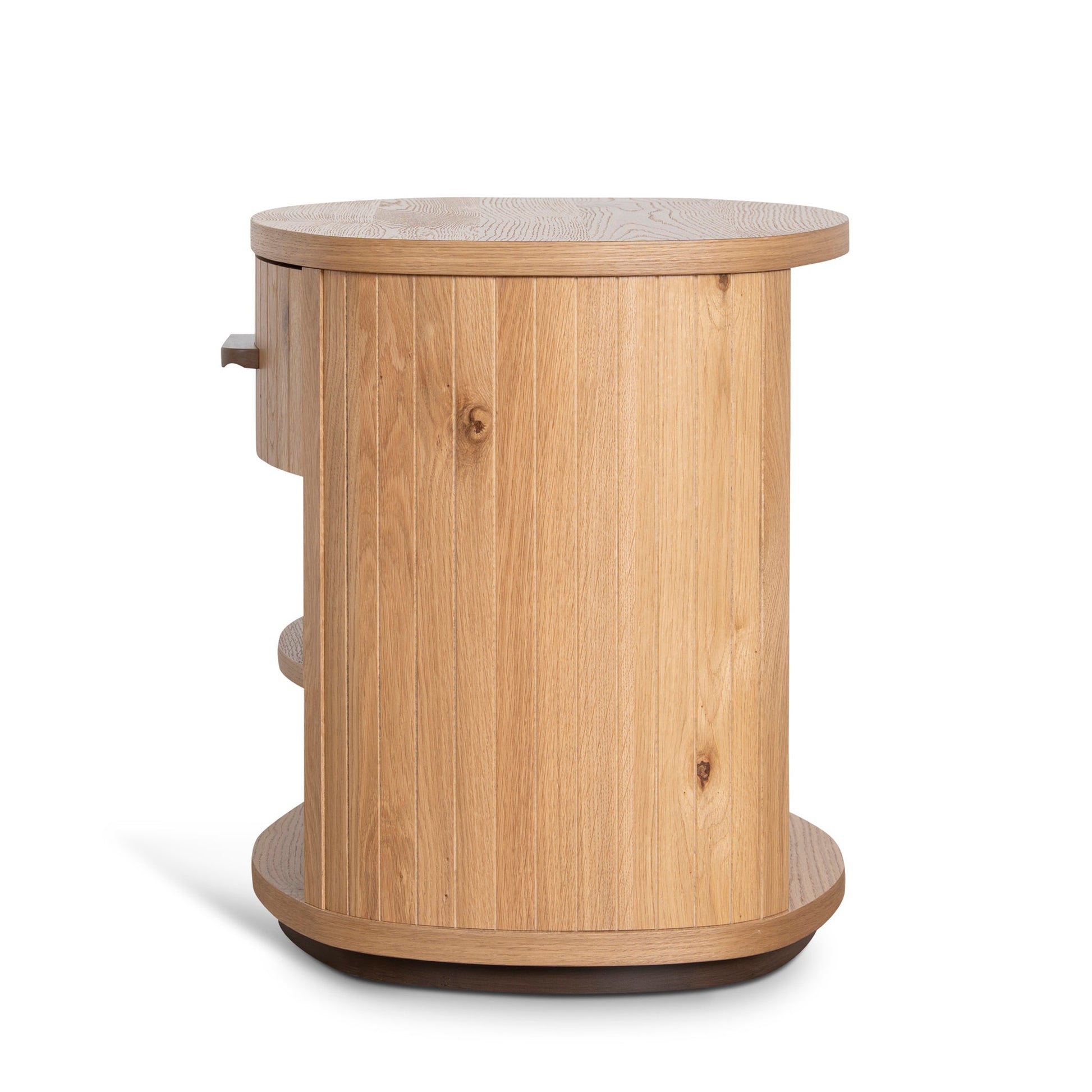 Bedside Table - Knotty Oak