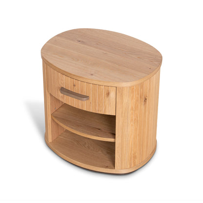 Bedside Table - Knotty Oak