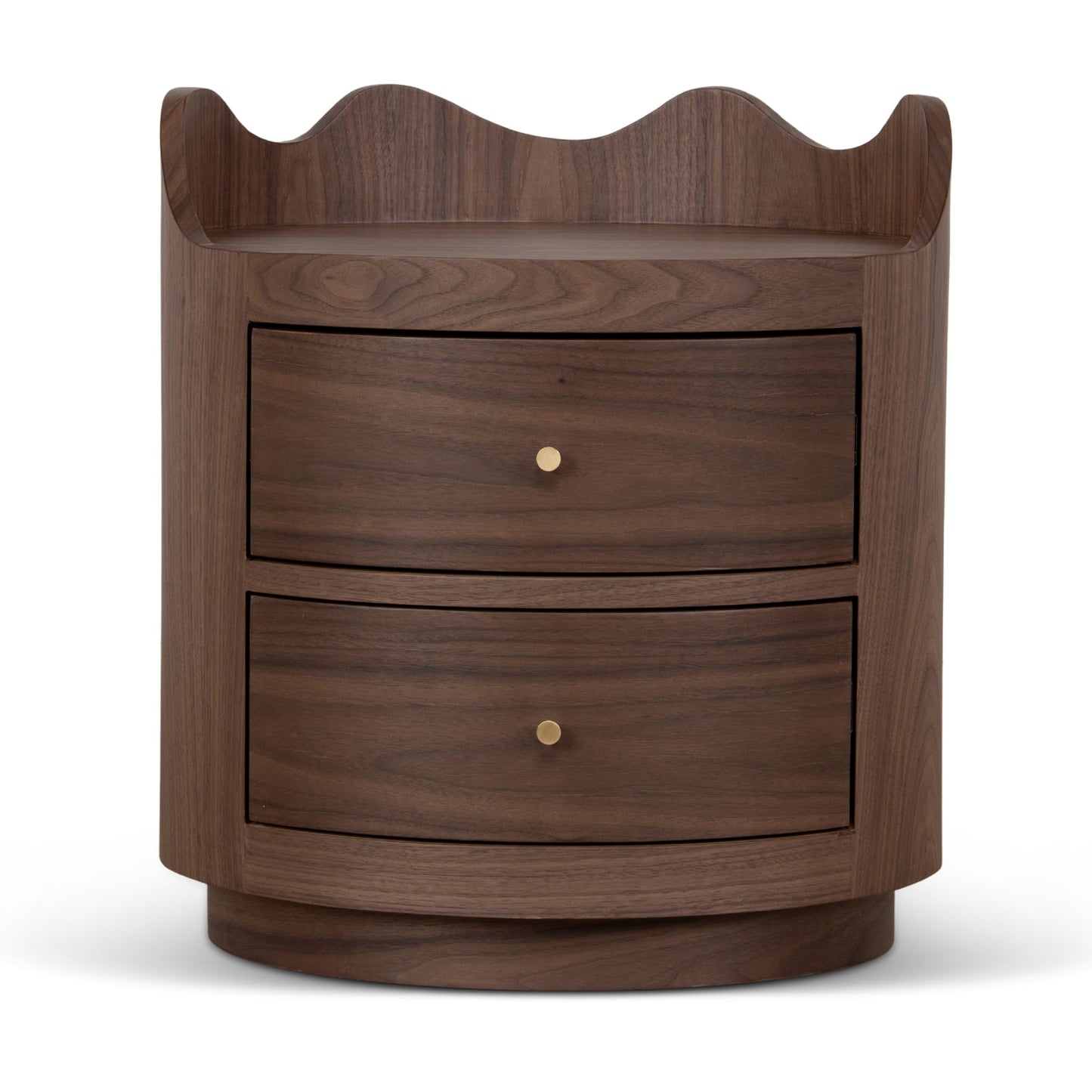 51cm Bedside Table - Walnut