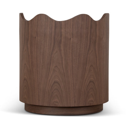 51cm Bedside Table - Walnut