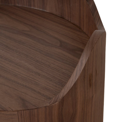 51cm Bedside Table - Walnut