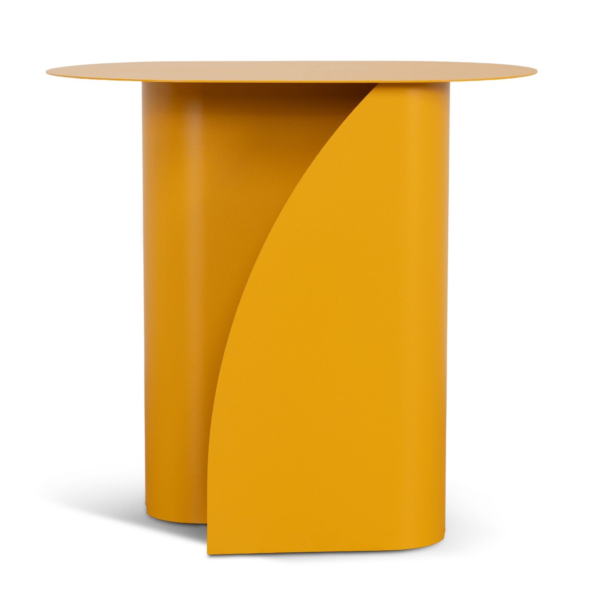 50cm Side Table - Sandy Mustard