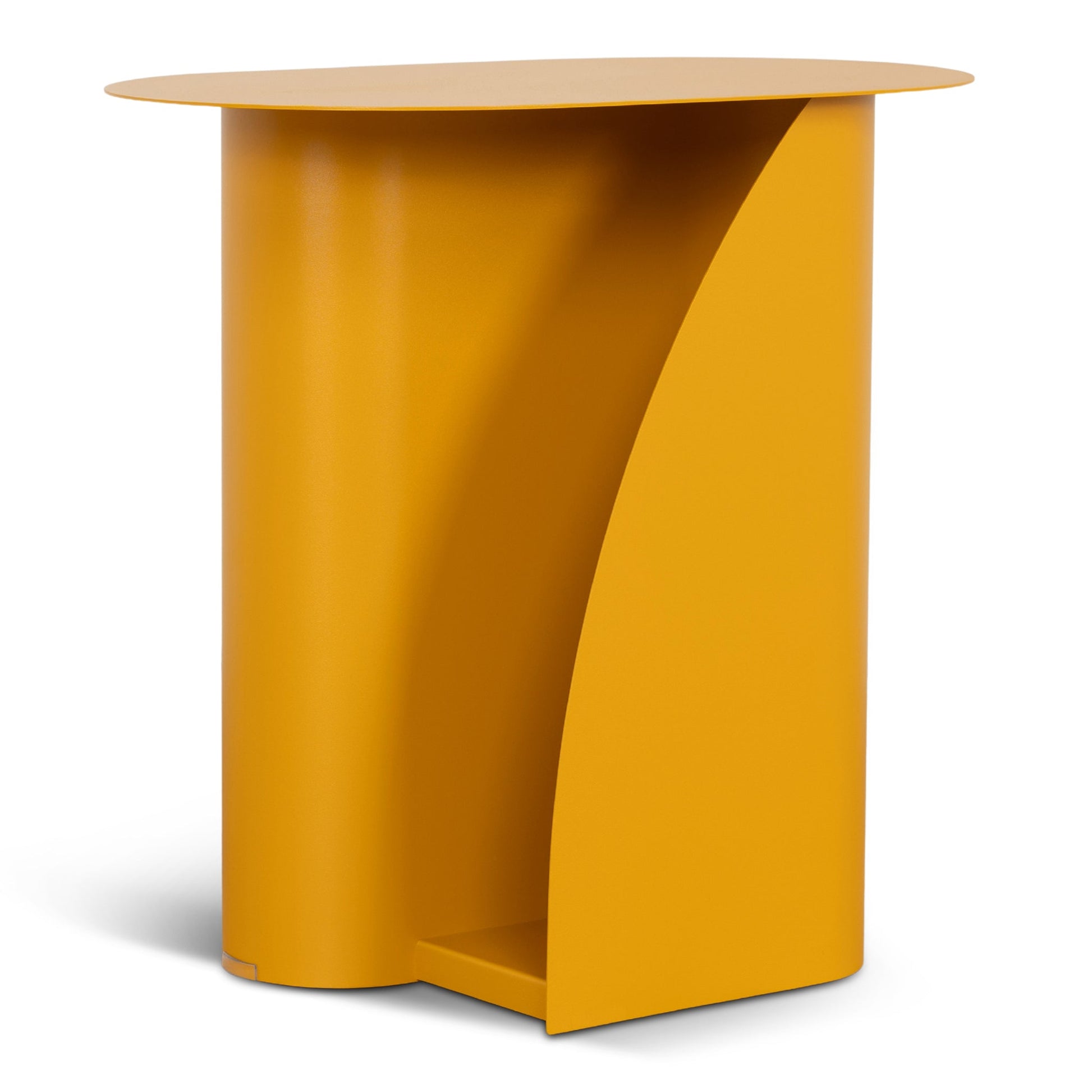 50cm Side Table - Sandy Mustard