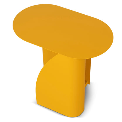 50cm Side Table - Sandy Mustard