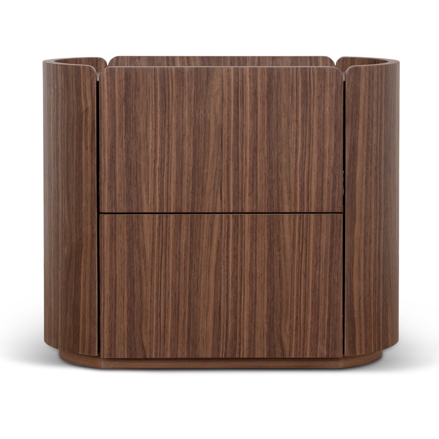 60cm Bedside Table - Walnut