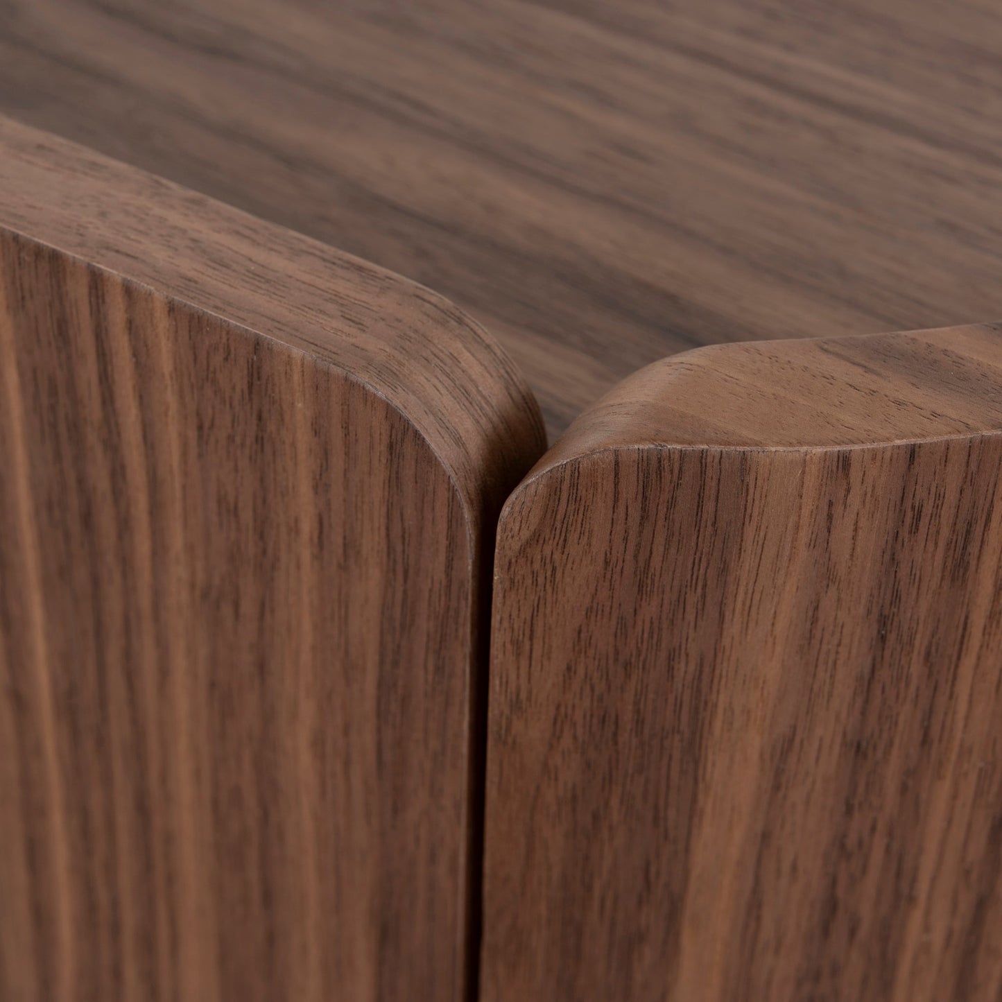 60cm Bedside Table - Walnut