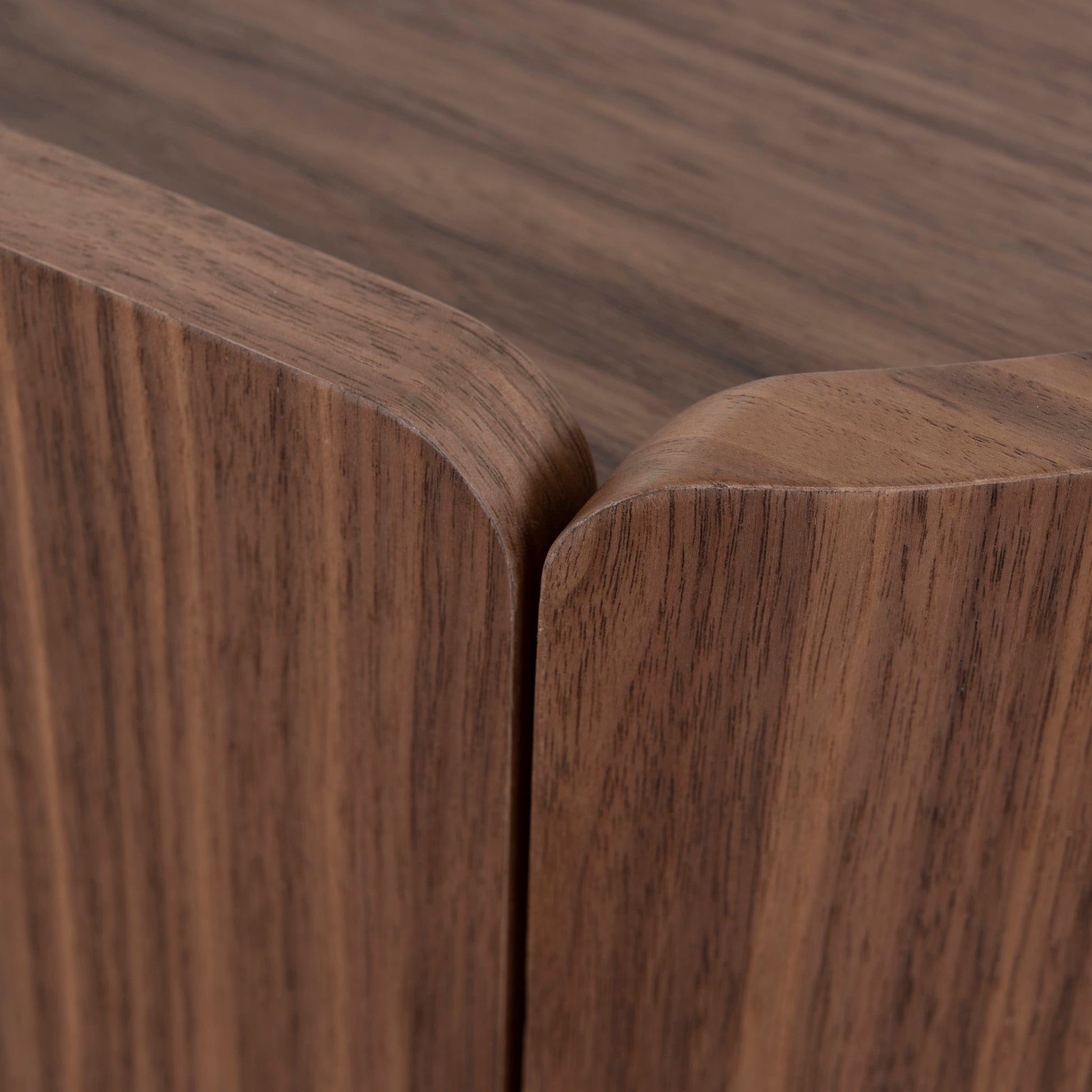 60cm Bedside Table - Walnut