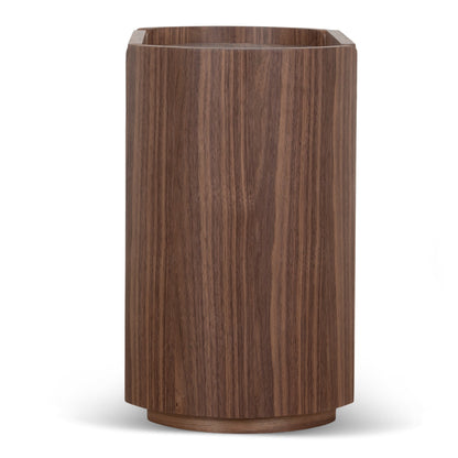 60cm Bedside Table - Walnut