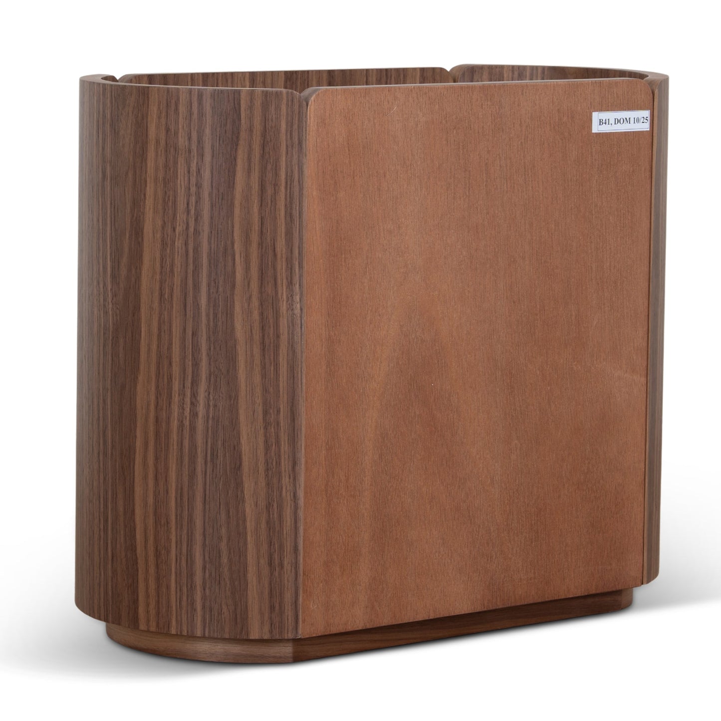 60cm Bedside Table - Walnut