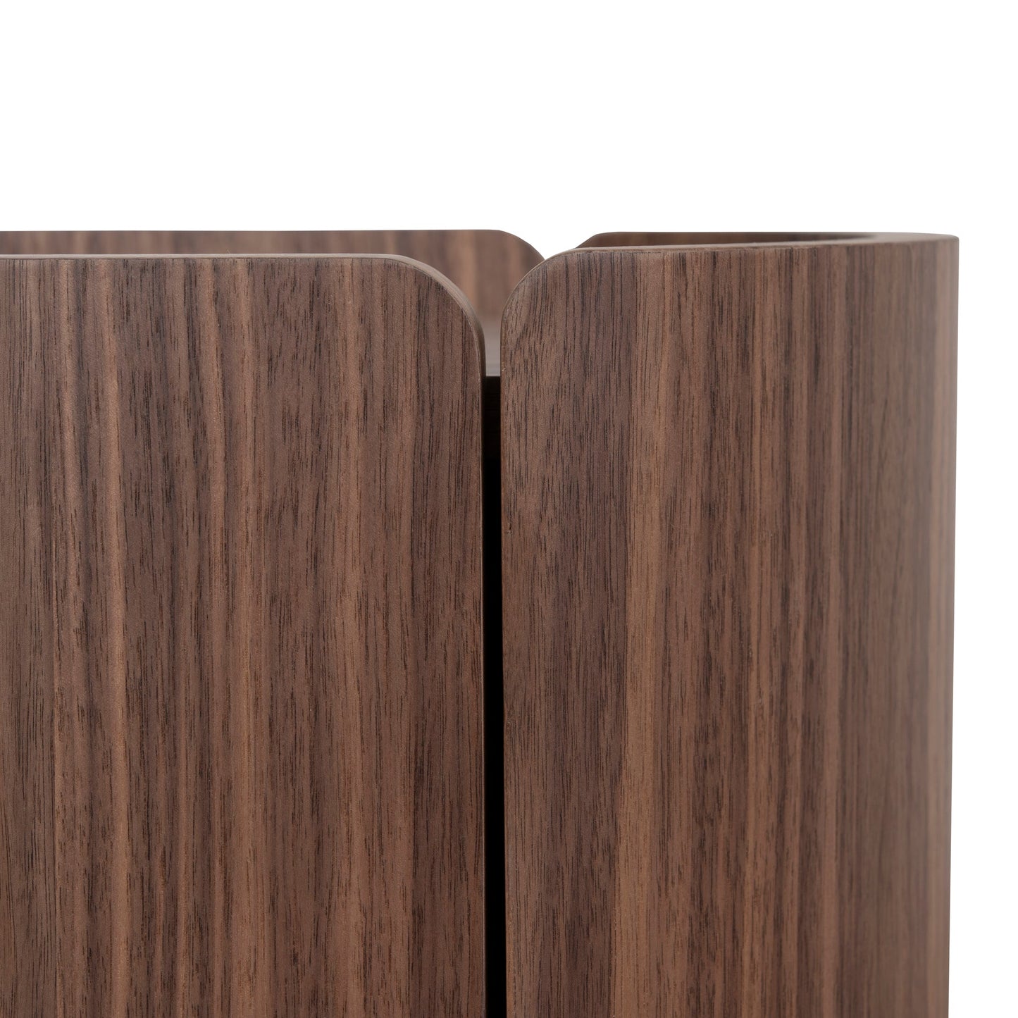 60cm Bedside Table - Walnut