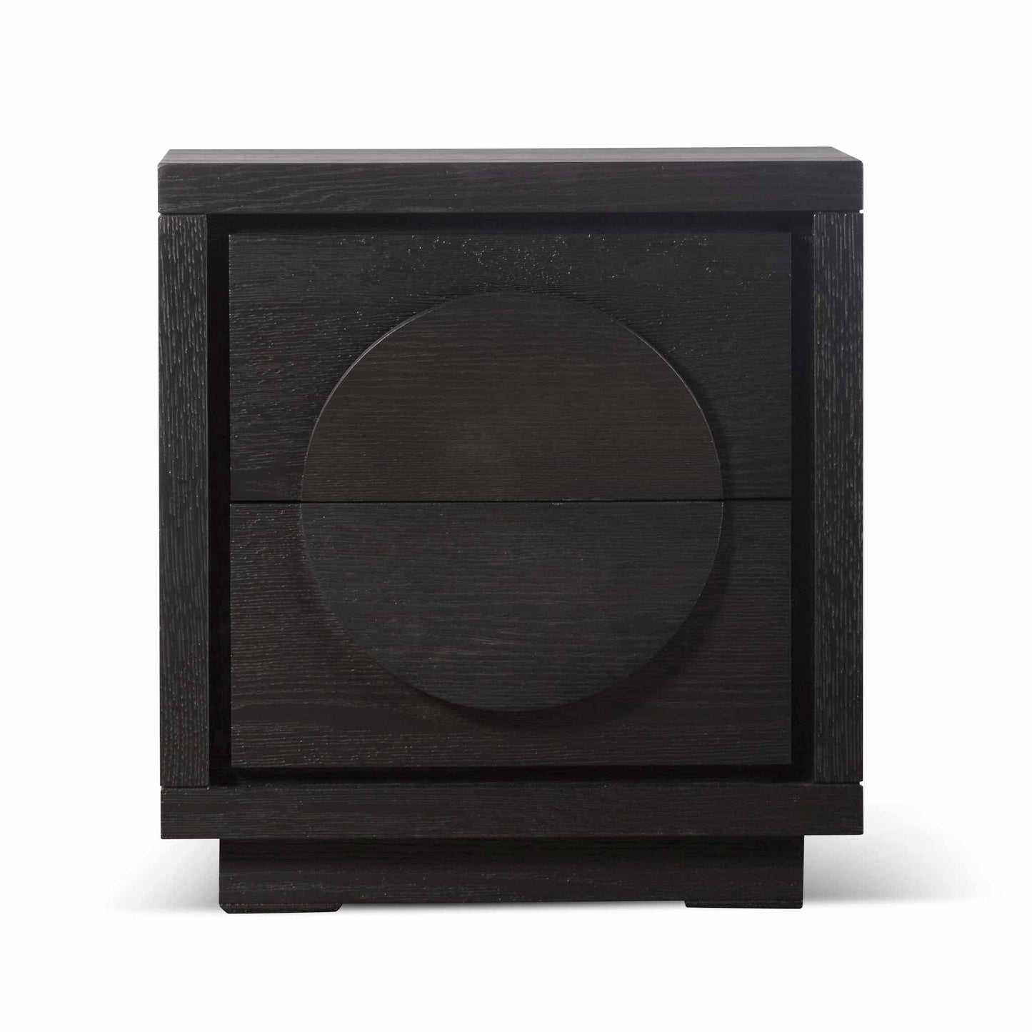 Bedside Table - Textured Espresso Black