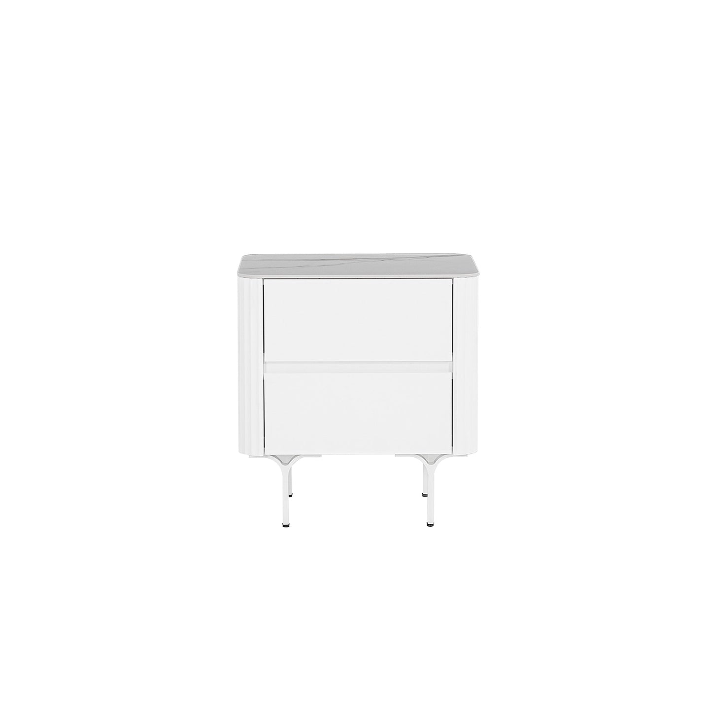 Bedside Table - White