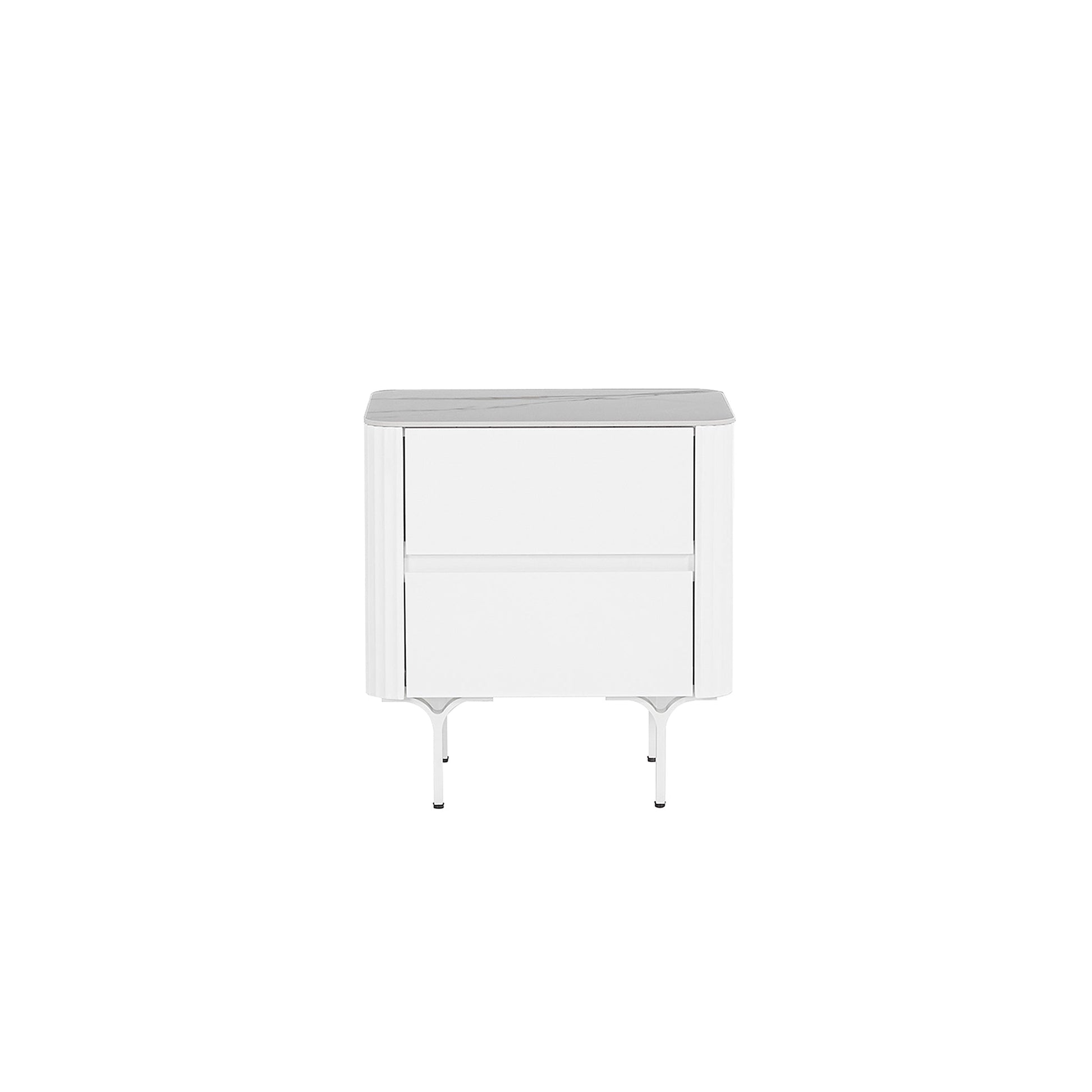Bedside Table - White