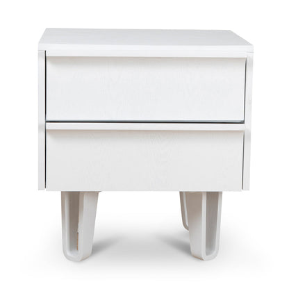 Bedside Table - Full White