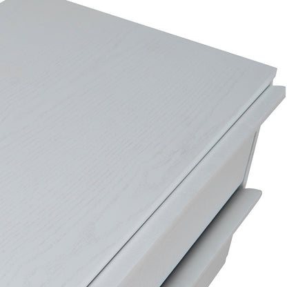 Bedside Table - Full White