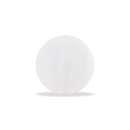 40cm Round Side Table - Cafe White