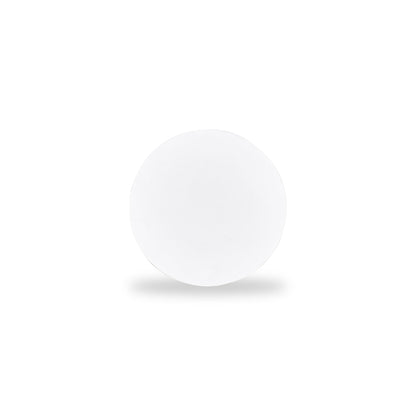 32cm Round Side Table - White