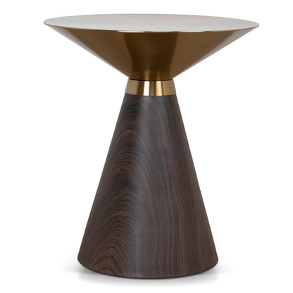 49cm Side Table - Walnut