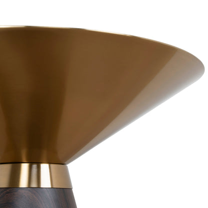49cm Side Table - Walnut