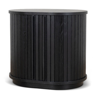 55cm Side Table - Full Black
