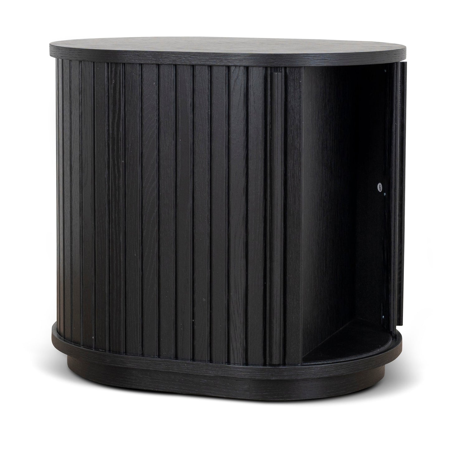 55cm Side Table - Full Black
