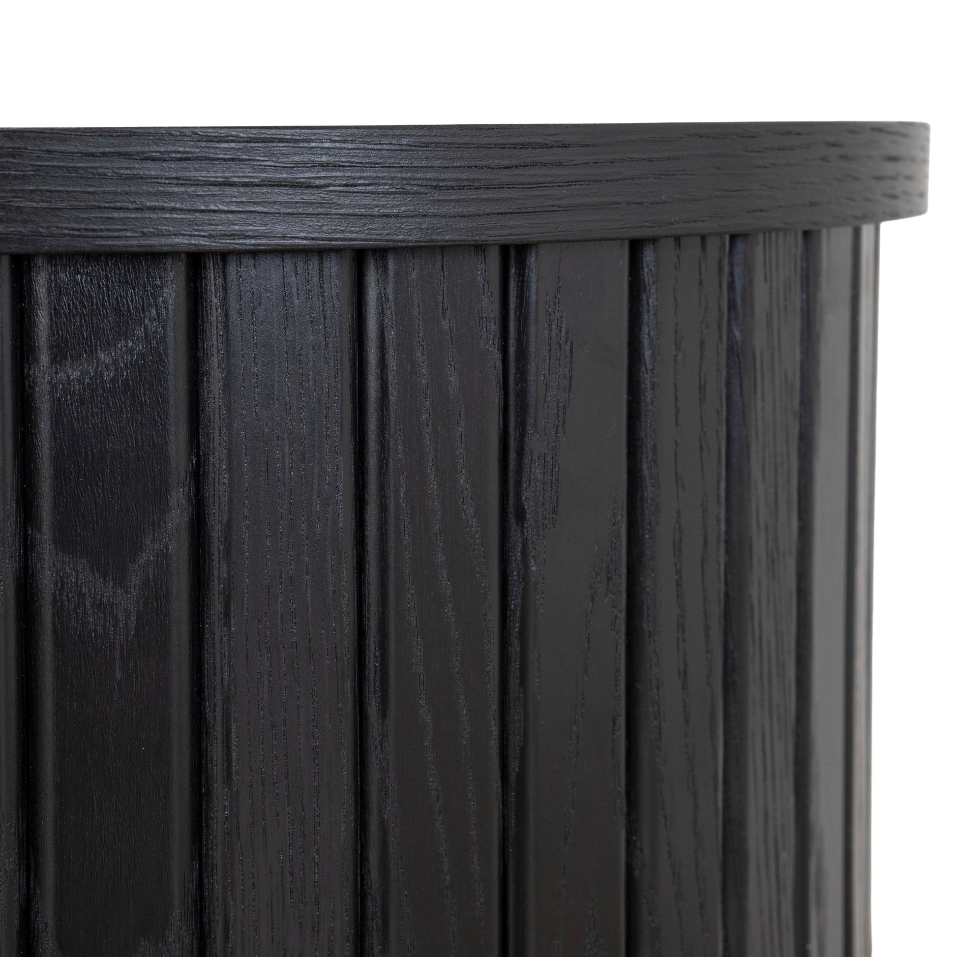 55cm Side Table - Full Black
