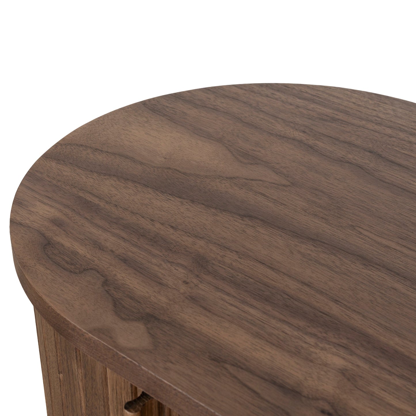 55cm Side Table - Walnut