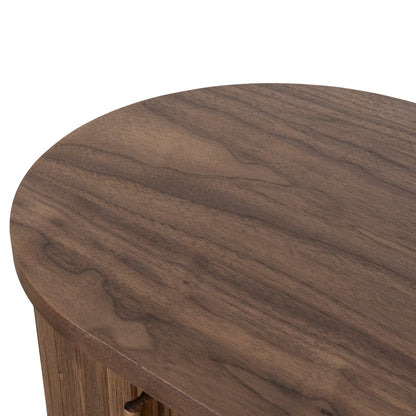 55cm Side Table - Walnut