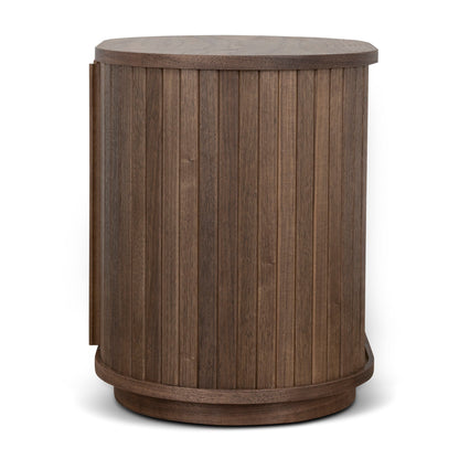 55cm Side Table - Walnut