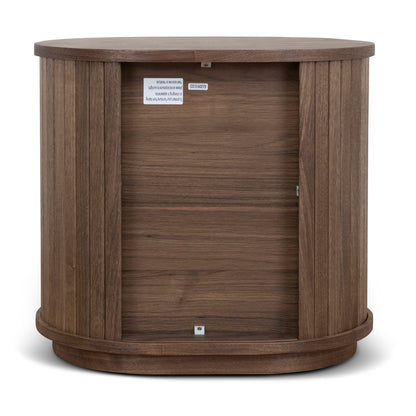 55cm Side Table - Walnut