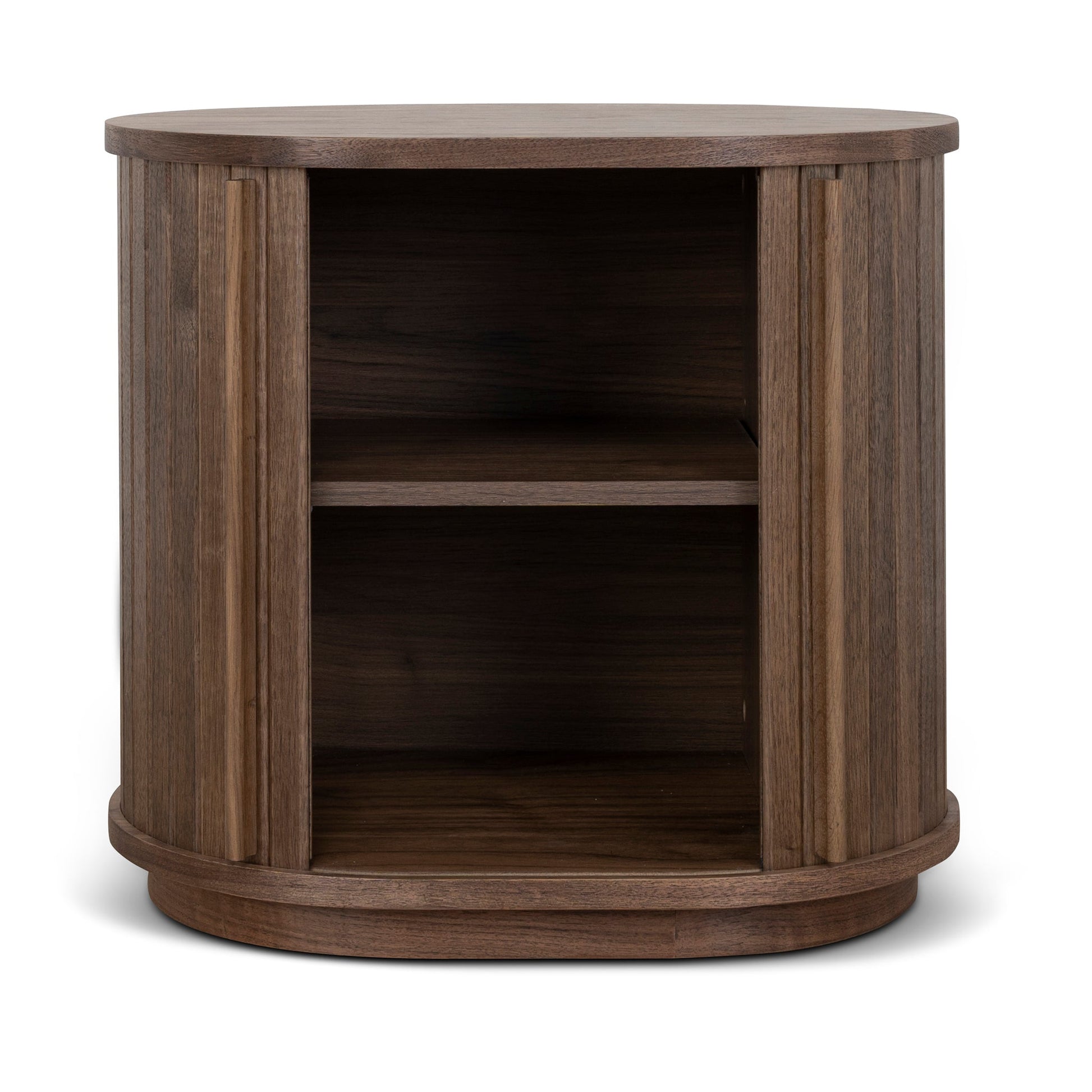 55cm Side Table - Walnut