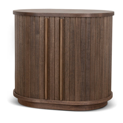 55cm Side Table - Walnut